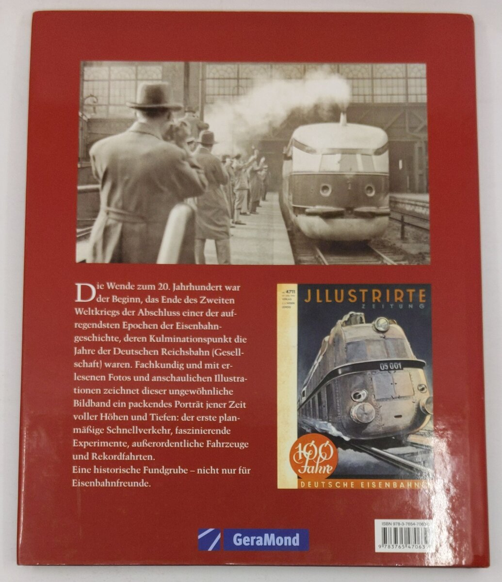 Schnellverkehr der Reichsbahnzeit Hardcover Book By Andreas Knipping EX