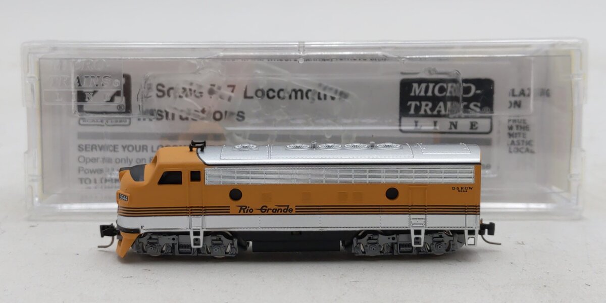 Micro-Trains 98001392 Z D&RGW EMD F7A Diesel Locomotive #5644