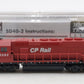 Micro-Trains 97001182 Z Canadian Pacific SD40-2 Powered Diesel Locomotive #5583