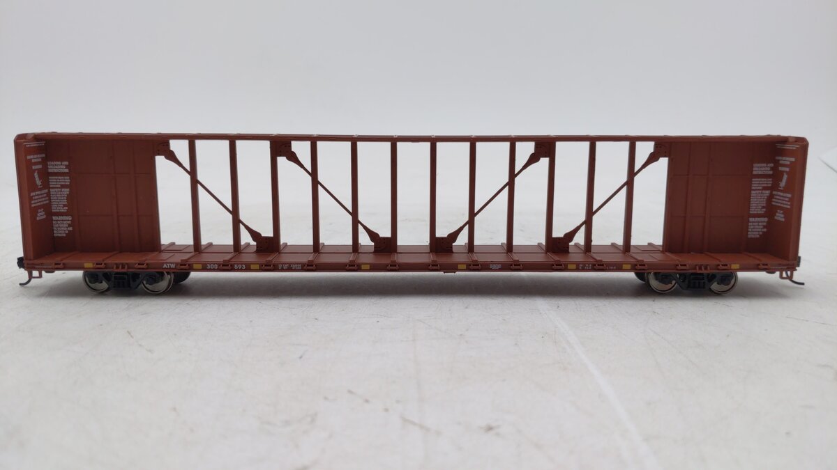 Walthers 932-41465 HO 72' Centerbeam Flat Car ATW # 300593 Gold Line
