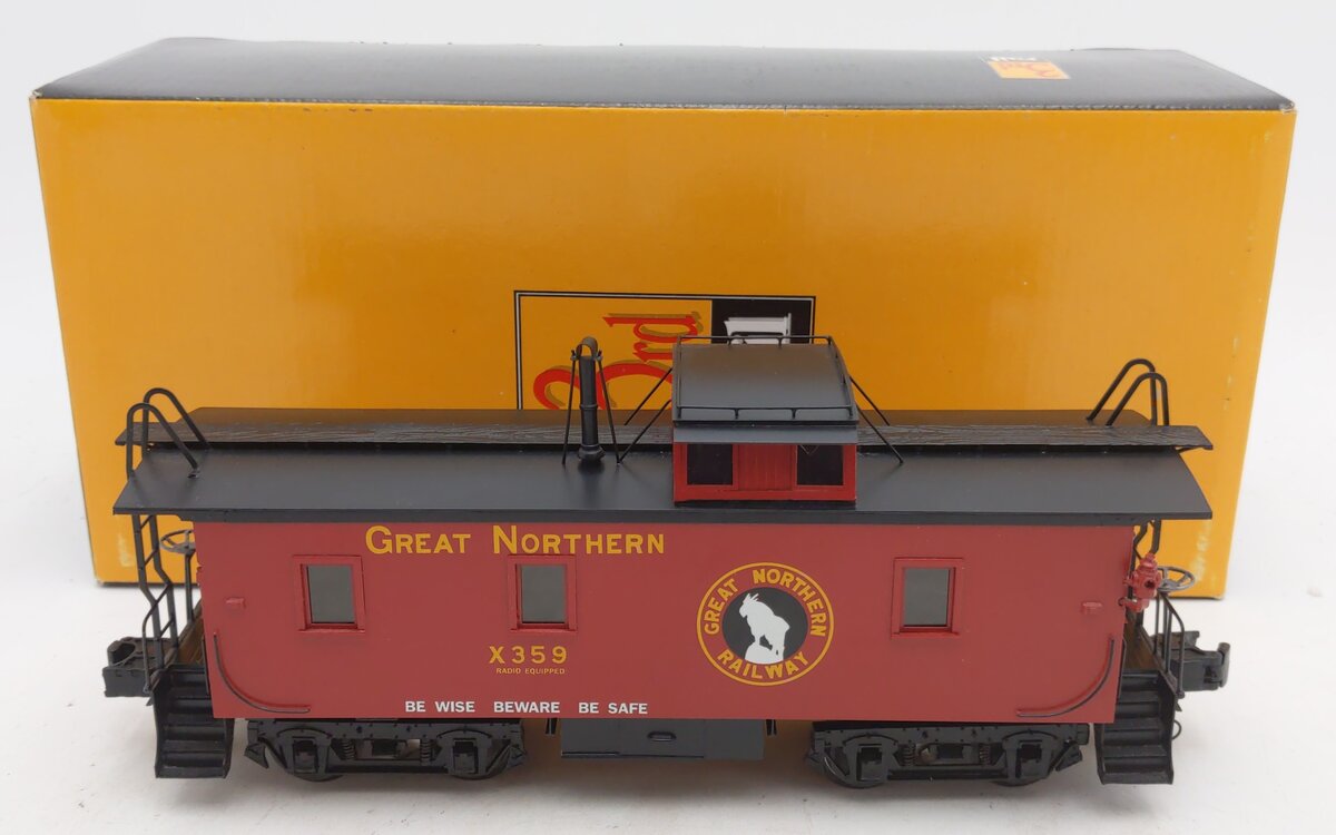 3rd Rail CA-1 Brass Union Pacific Illuminated Caboose - 3 Rail EX/Box