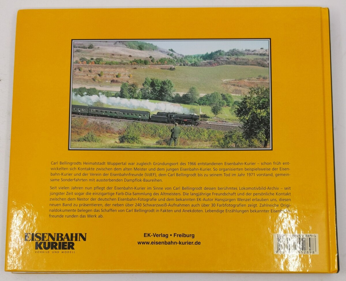 Ein Leben fur die Eisenbahnfotografie Hardcover Book LN