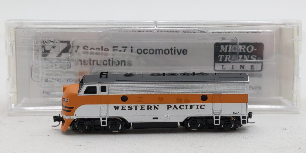 Micro-Trains 98001421 Z WP F7A Unit Powered Diesel Locomotive #921-D