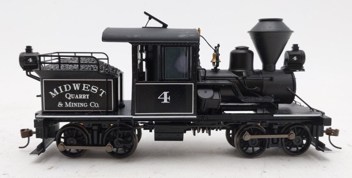 Bachmann 28806 On30 Mid Quarry & Mining Co. 14-Ton Two-Truck Stearns-Heisler #4