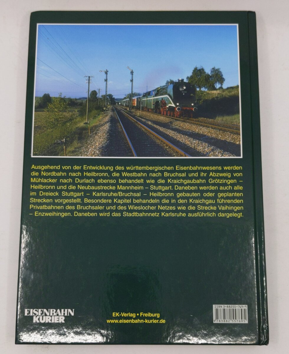 Die Eisenbahn im Kraichgau Hardcover Book By Hans-Wolfgang Scharf LN