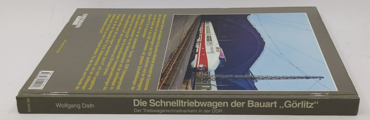 Die Schnelltriebwagen der Bauart Görlitz Hardcover Book By Wolfgang Dath EX