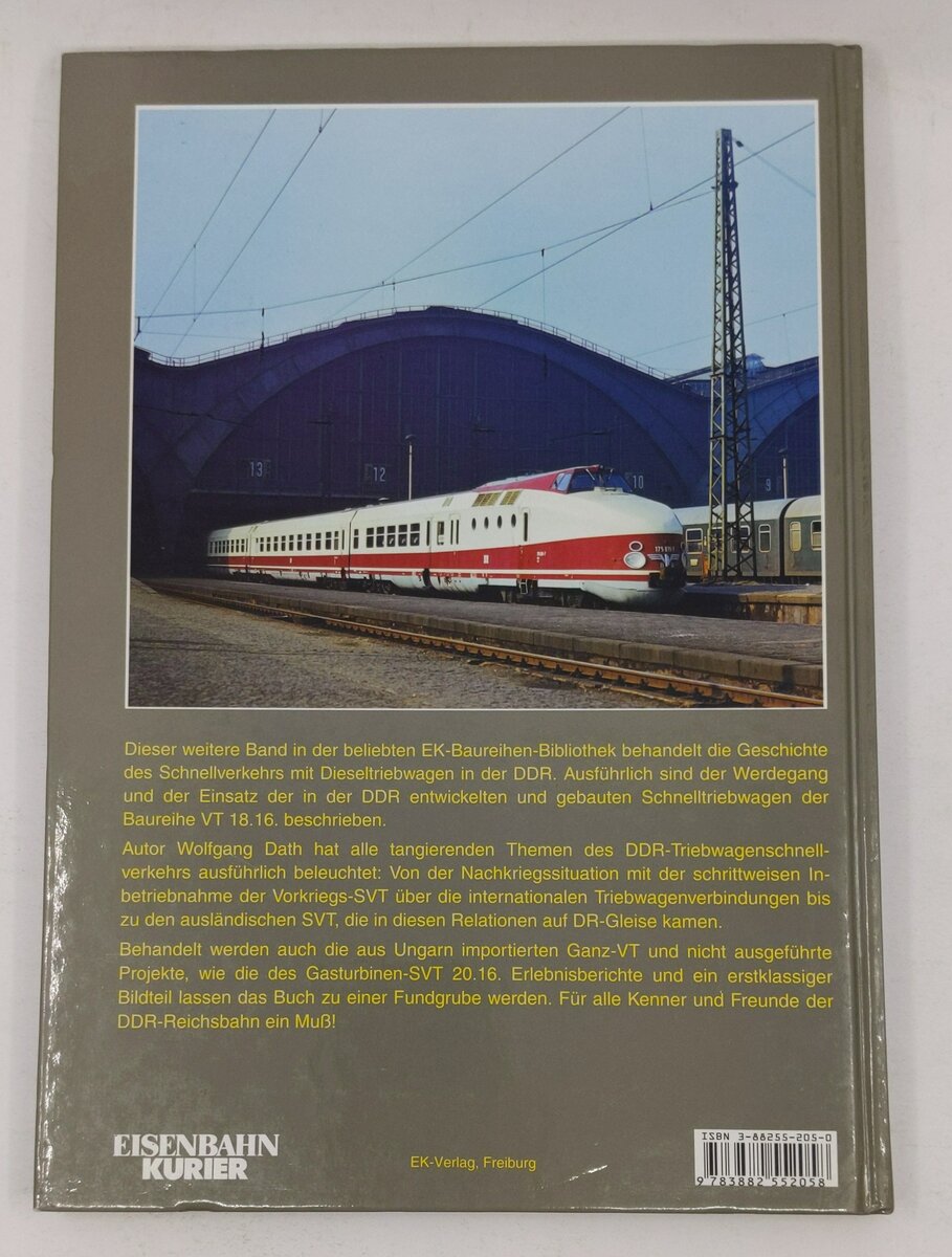 Die Schnelltriebwagen der Bauart Görlitz Hardcover Book By Wolfgang Dath EX