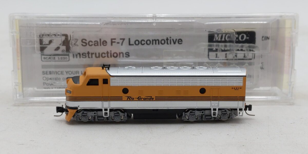 Micro-Trains 98001391 Z D&RGW EMD F7A Diesel Locomotive #5641