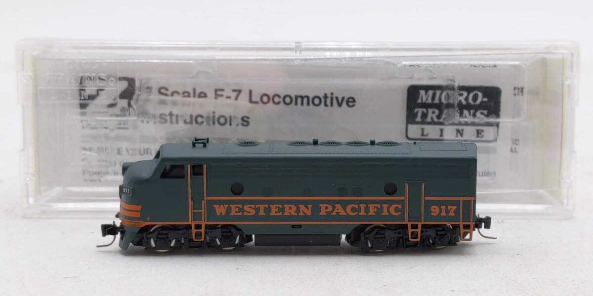 Micro-Trains 98001291 Z Western Pacific EMD F7A Diesel Locomotive #917