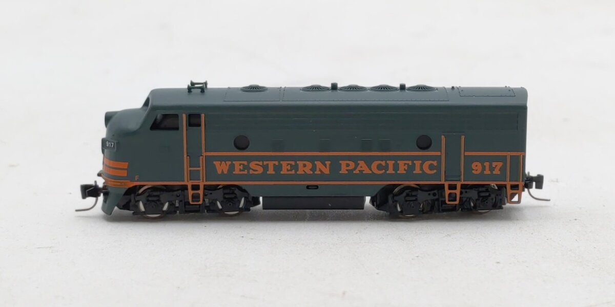 Micro-Trains 98001291 Z Western Pacific EMD F7A Diesel Locomotive #917