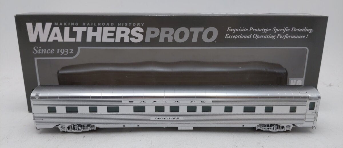 Walthers 920-16253 HO ATSF 85' PS  4-4-2 Lighted Sleeper "Regal Lark"