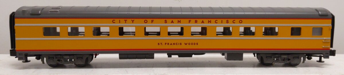 MTH 20-6666 O City of San Francisco 70' Streamlined Slpr/Diner Passenger Car Set LN/Box