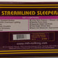 MTH 20-6666 O City of San Francisco 70' Streamlined Slpr/Diner Passenger Car Set LN/Box