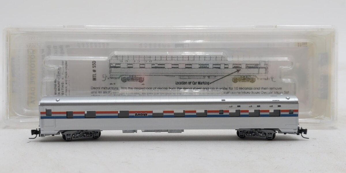 Micro-Trains 55000050 Z Amtrak 83' Lightweight Smoothside Sleeper Car
