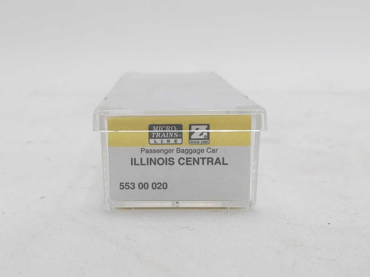 Micro-Trains 55300020 Z Illinois Central 70' Lightweight Smoothside Baggage Car LN/Box