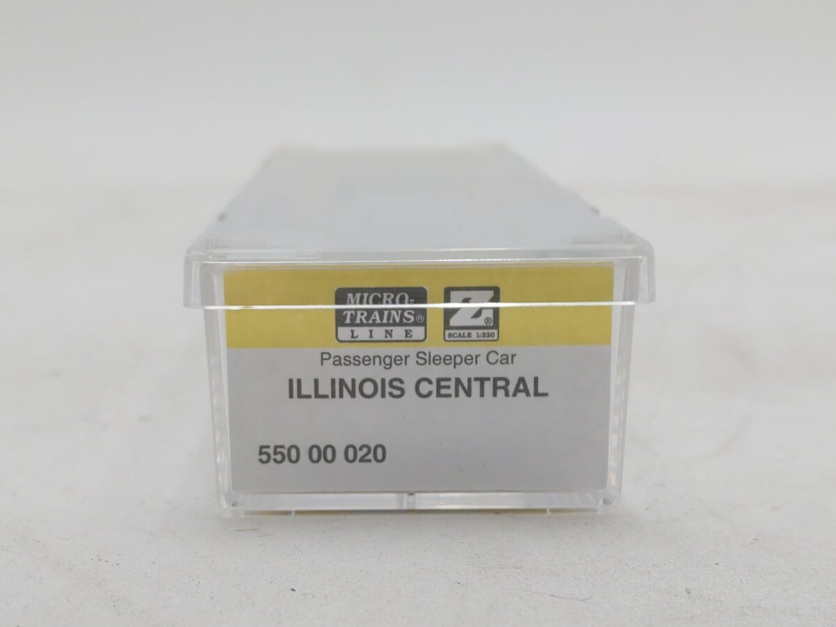 Micro-Trains 55000020 Z Illinois Central 83' Lightweight Smoothside Sleeper Car LN/Box