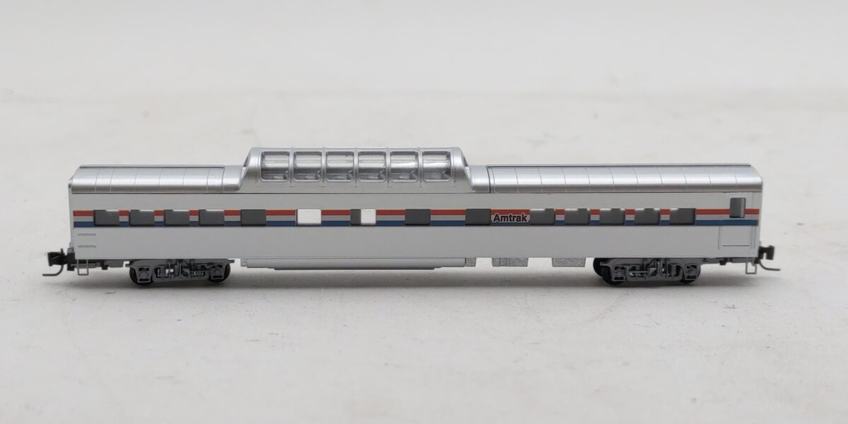 Micro-Trains 55100050 Z Amtrak 83' Lightweight Smoothside Dome Car