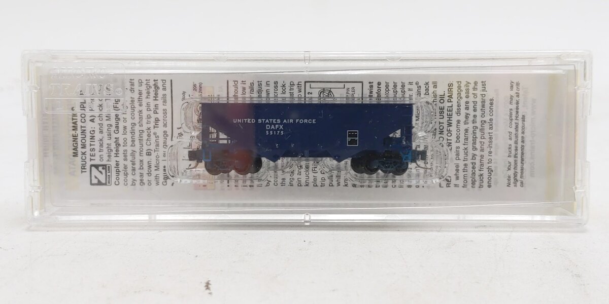 Micro-Trains 53300080 Z DAFX 33' 2-Bay Offset-Side Open Hopper #55175