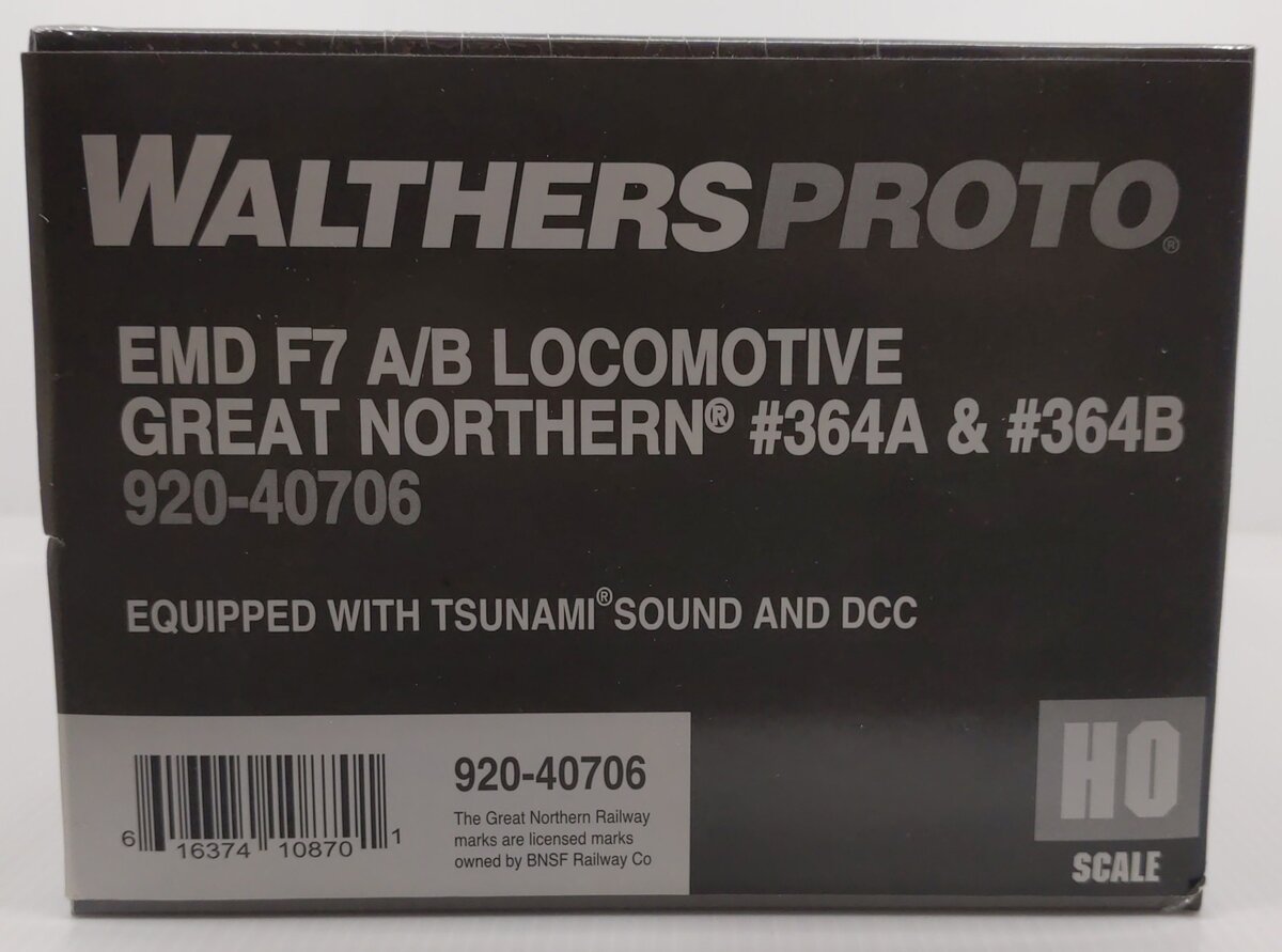 Walthers 920-40706 HO GN EMD F7A-B Set Tsunami Sound & DCC #364A, 364B