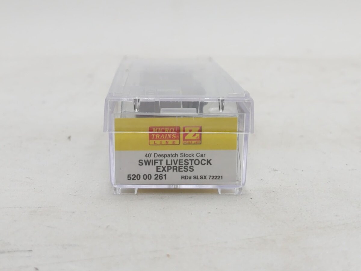 Micro-Trains 52000261 Z Swift Live Stock Express 40’ Despatch Stock Cars #72221