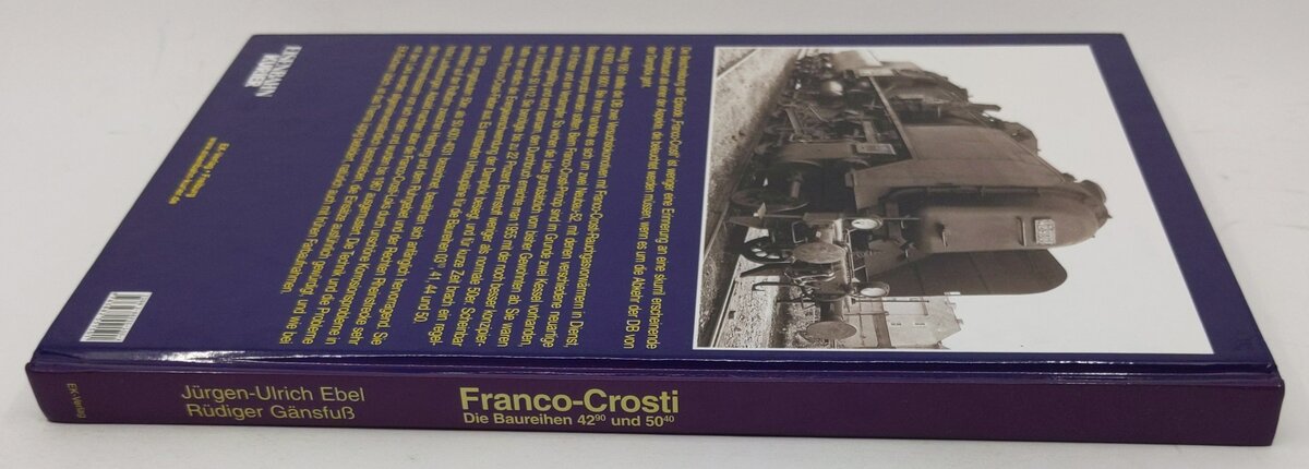 Franco-Crosti: Die Baureihen 42 90 und 50 40 Hardcover Book Jürgen-Ulrich Ebel EX