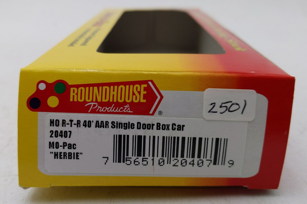 Roundhouse 20407 HO MO-Pac "Herbie" 40' AAR Single Door Box Car