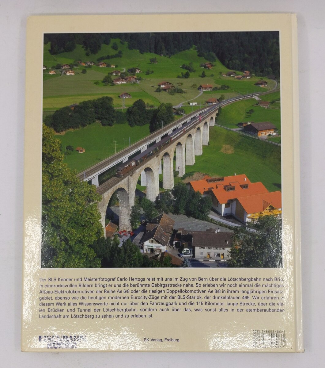 Traumhafte Lotschbergbahn Hardcover Book By Carlo Hertogs EX