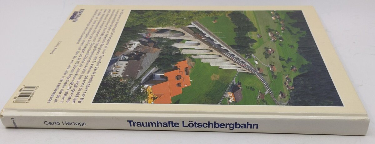 Traumhafte Lotschbergbahn Hardcover Book By Carlo Hertogs EX
