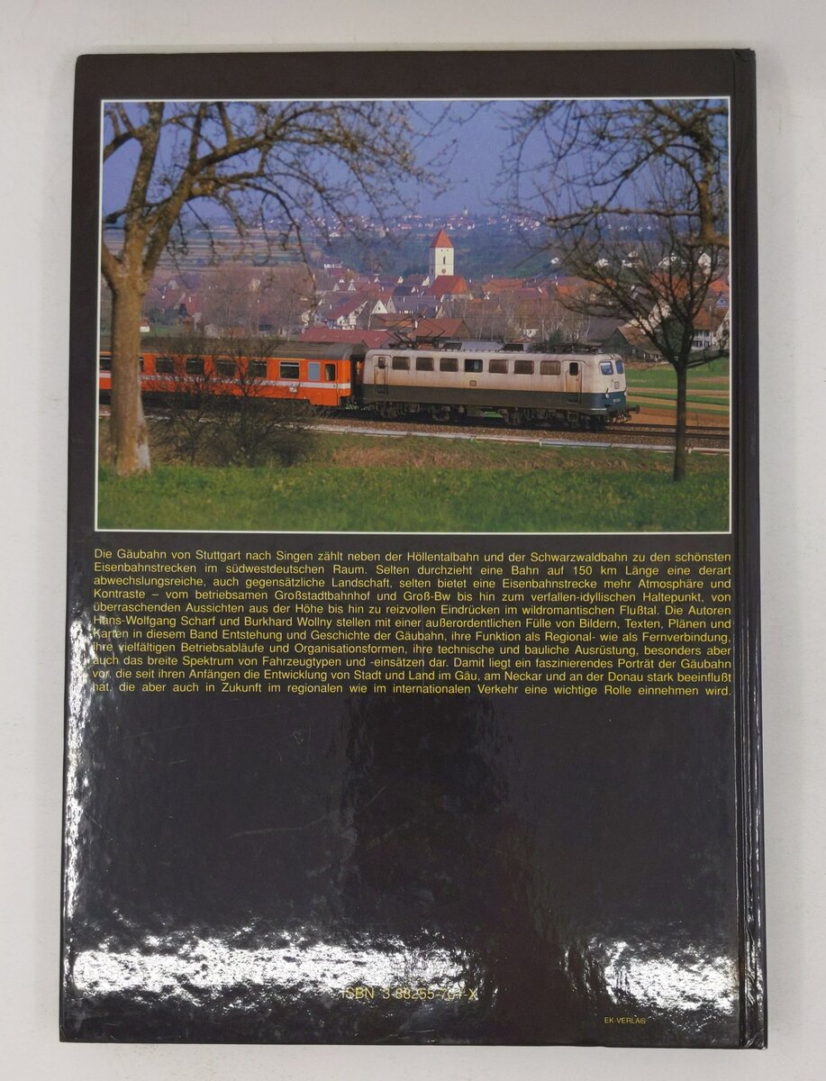 Die Ga¨ubahn von Stuttgart nach Singen Hardcover Book By Hans-Wolfgang Scharf EX