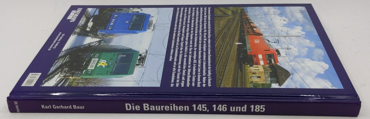 Die Baureihen 145, 146 und 185 Hardcover Book By Karl G. Baur EX