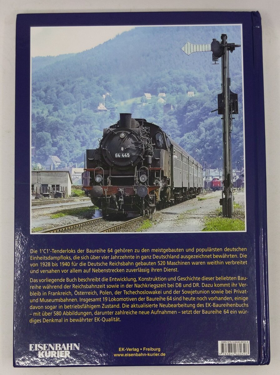 Die Baureihe 64 Hardcover Book By Peter Melcher EX