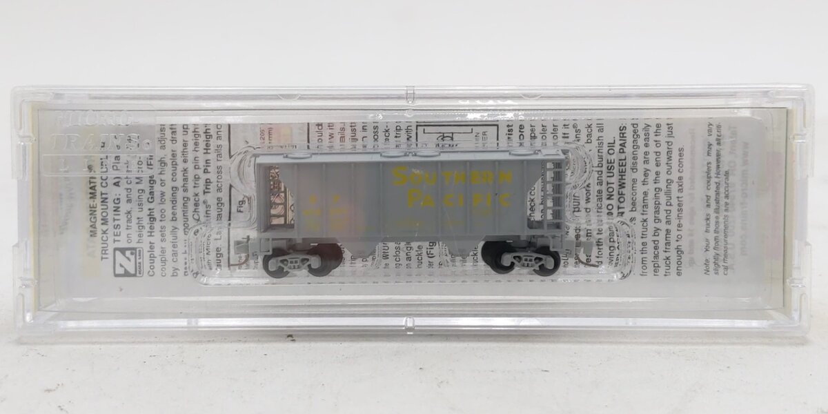 Micro-Trains 53100272 Z Southern Pacific PS2 2-Bay Covered Hopper Car #402280