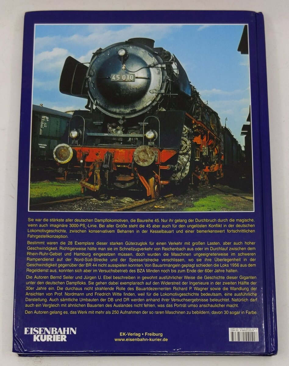 Die Baureihe 45 Hardcover Book By Jürgen U. Ebel EX