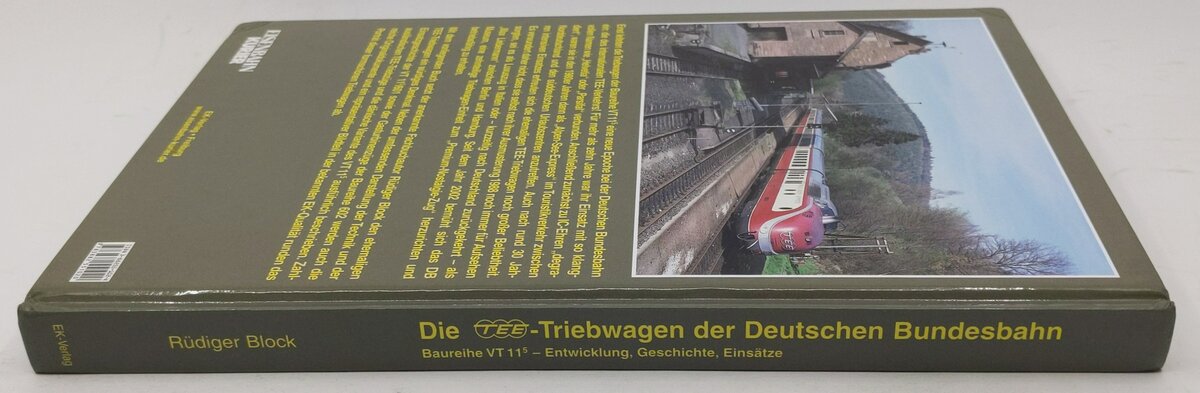 Die TEE-Triebwagen der Deutschen Bundesbahn Hardcover Book By Rüdiger Block EX