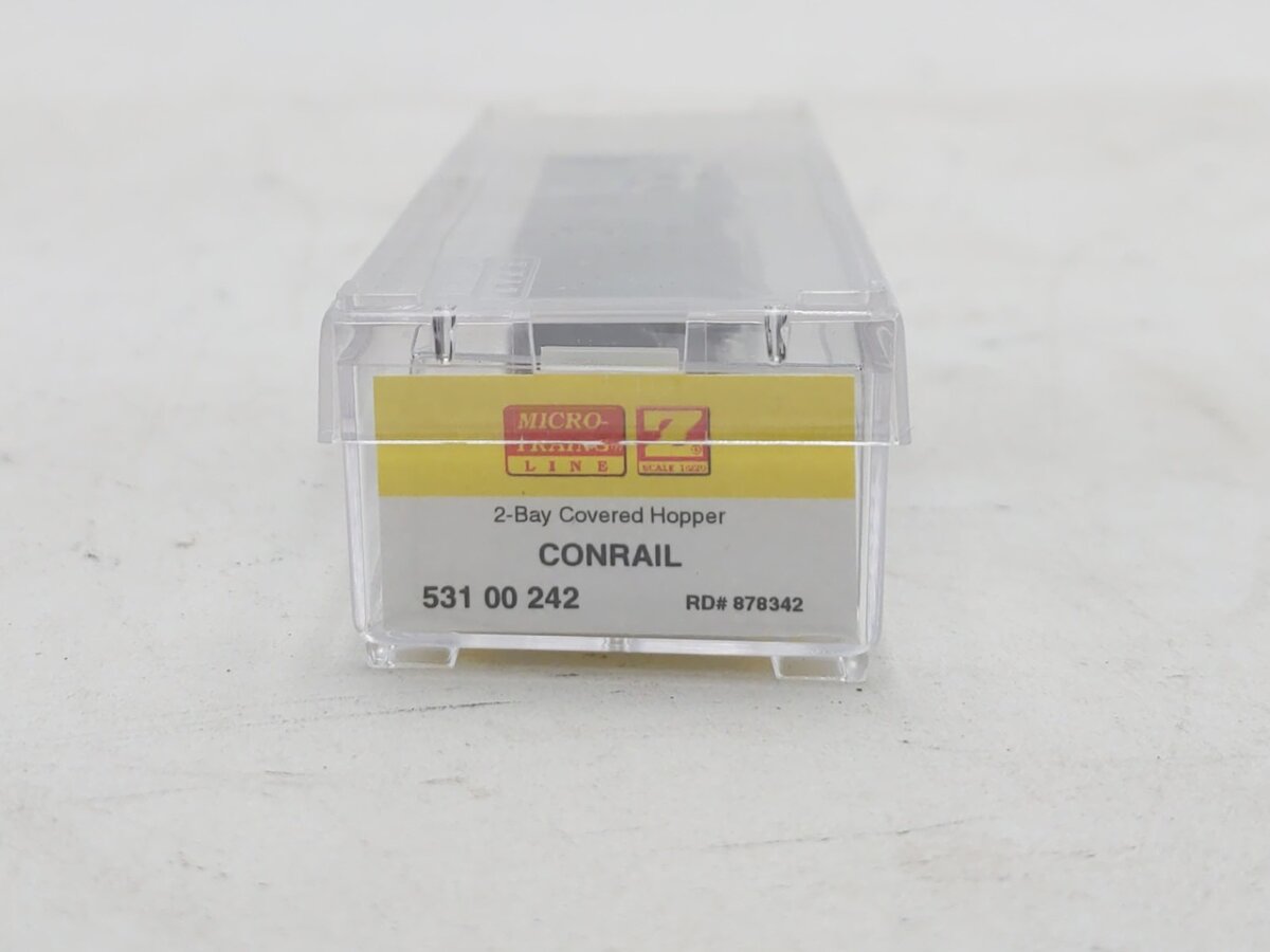 Micro-Trains 53100242 Z Conrail 2-Bay Hopper #878342