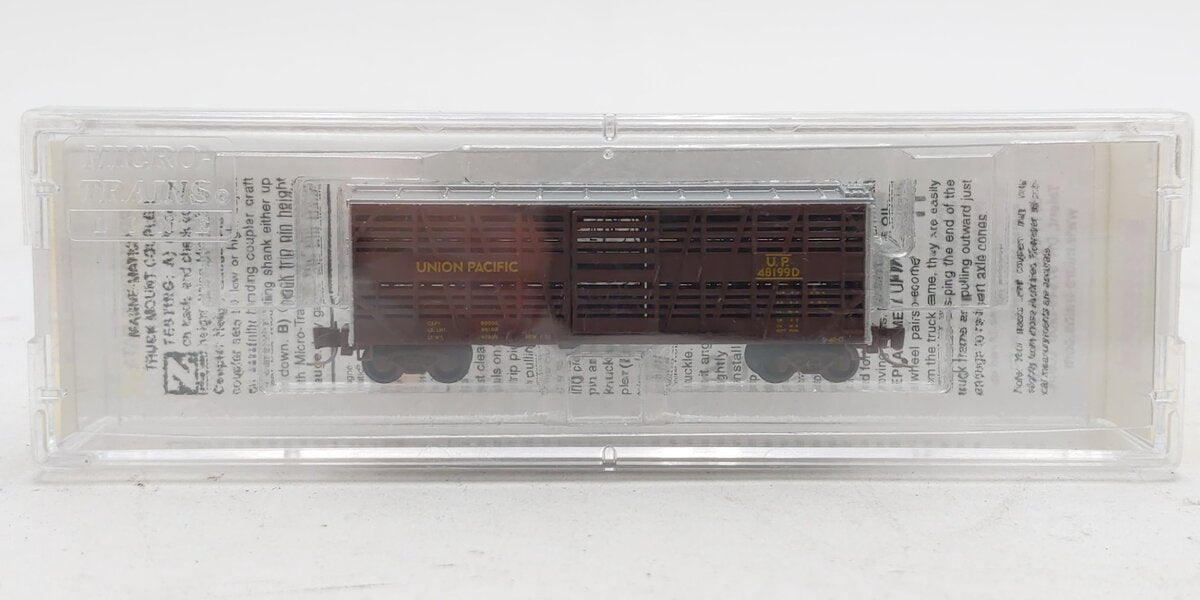Micro-Trains 52000191 Z Union Pacific 40' Single-Door Despatch Stock Car #48199D