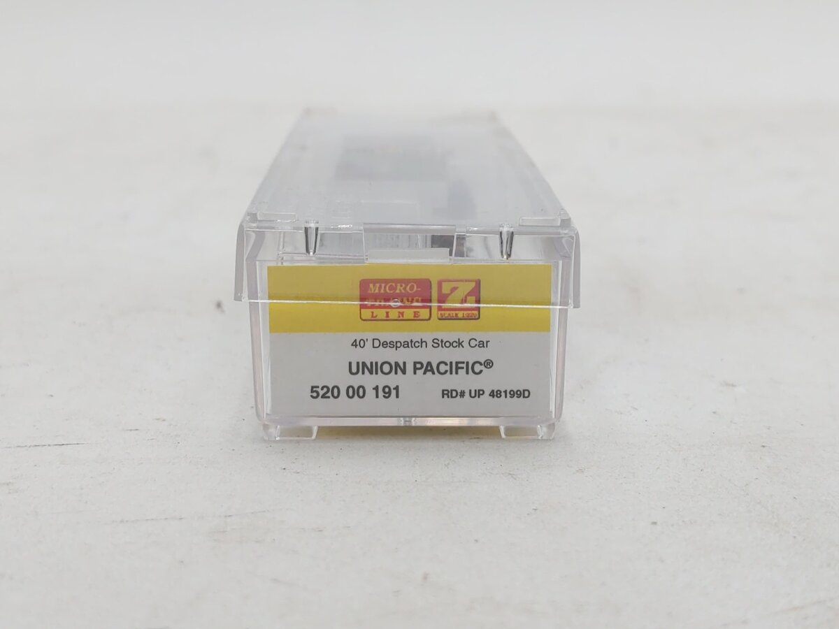 Micro-Trains 52000191 Z Union Pacific 40' Single-Door Despatch Stock Car #48199D
