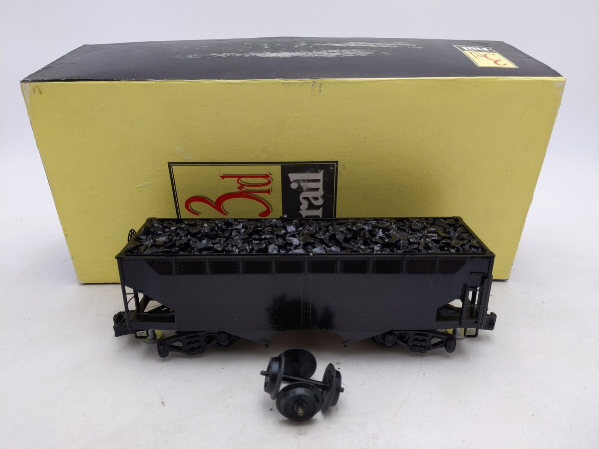 3rd Rail O BRASS 55 Ton Offset Hopper (3-Rail)/Box