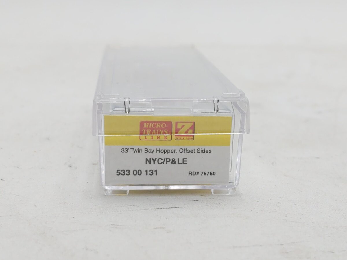 Micro-Trains 53300131 Z Pittsburgh and Lake Erie 33' 2-Bay Hopper #75750