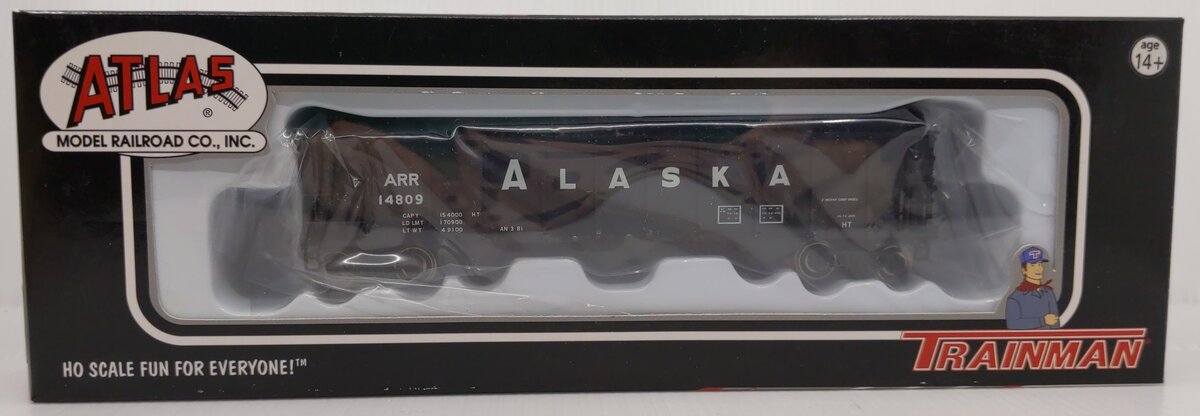 Atlas 20000454 HO Scale Alaska ARR 70T Hopper #14809
