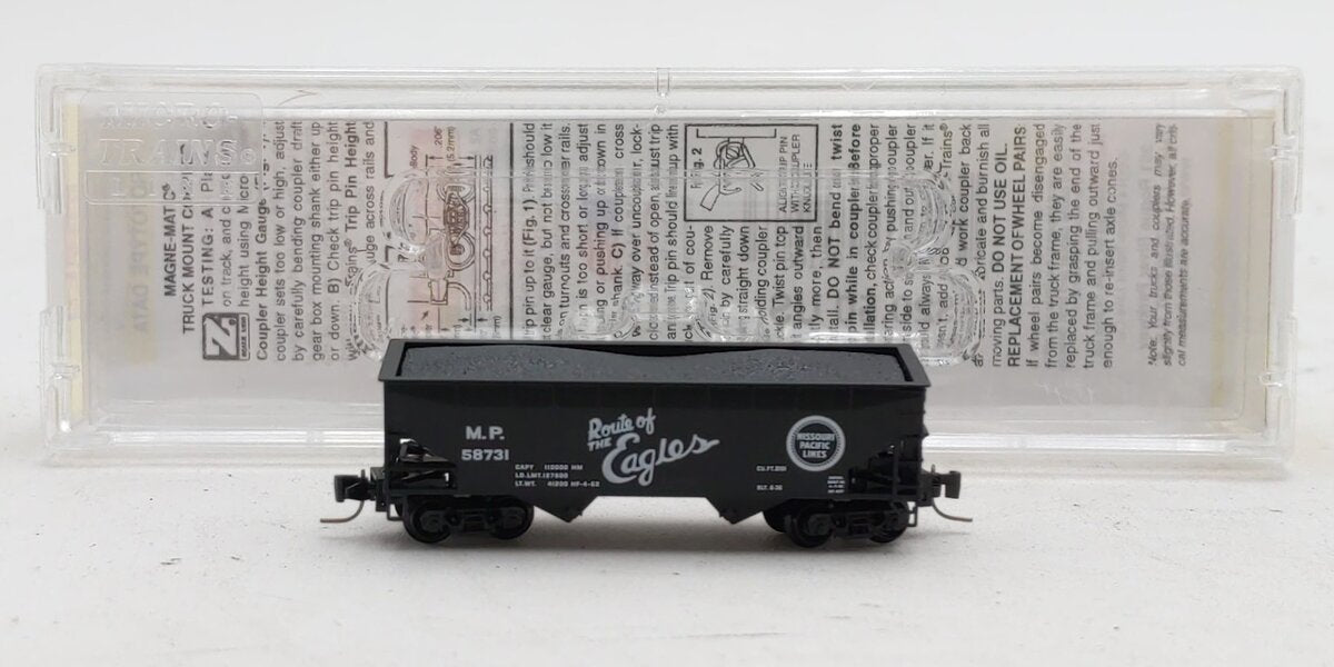 Micro-Trains 53300091 Z MP 33' 2-Bay Offset-Side Open Hopper w/Load #58731