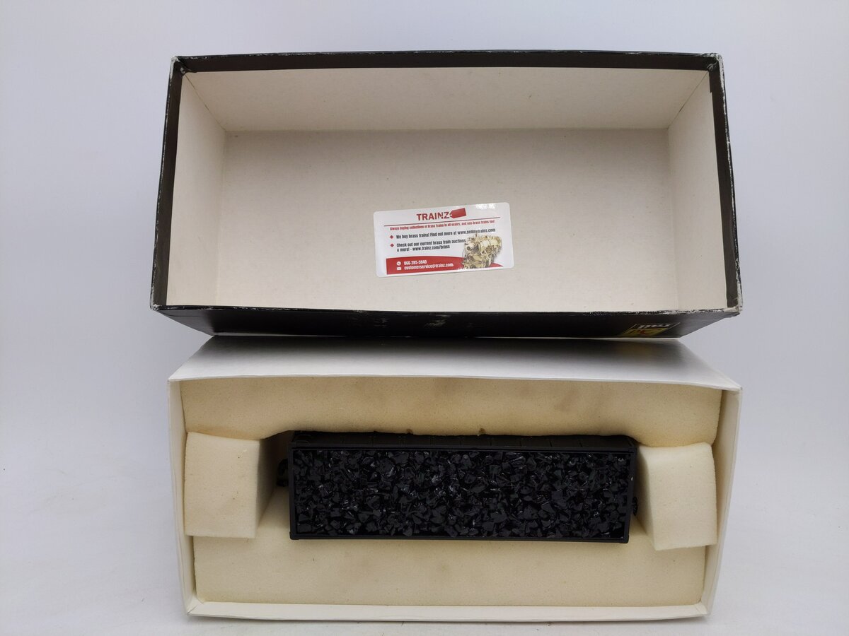 3rd Rail O BRASS 55 Ton Offset Hopper (3-Rail)/Box