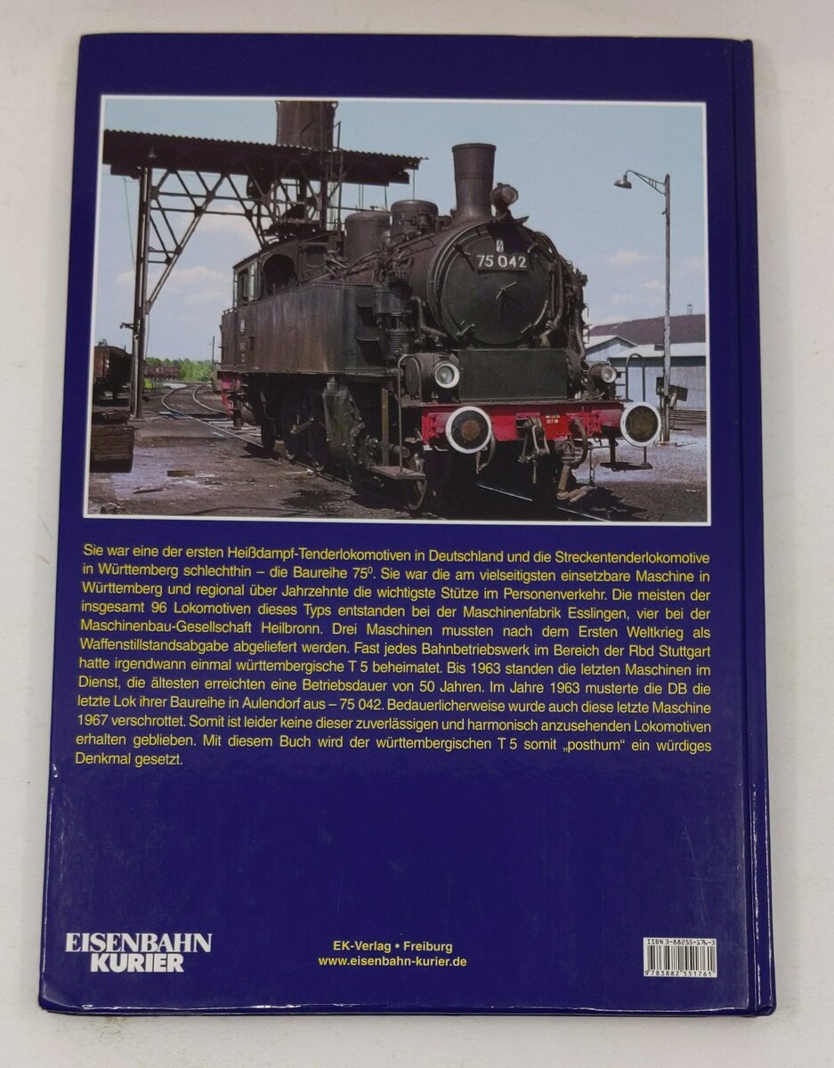 Die Baureihe 75.0 Hardcover Book By Werner Willhaus EX