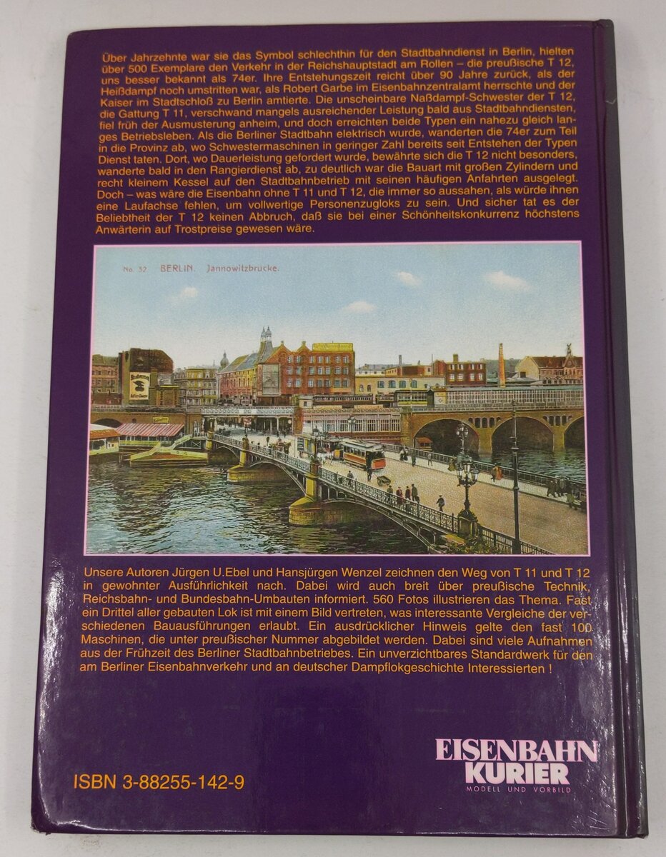 Die Baureihe 74 Hardcover Book By Juergen-Ulrich; Wenzel Ebel EX