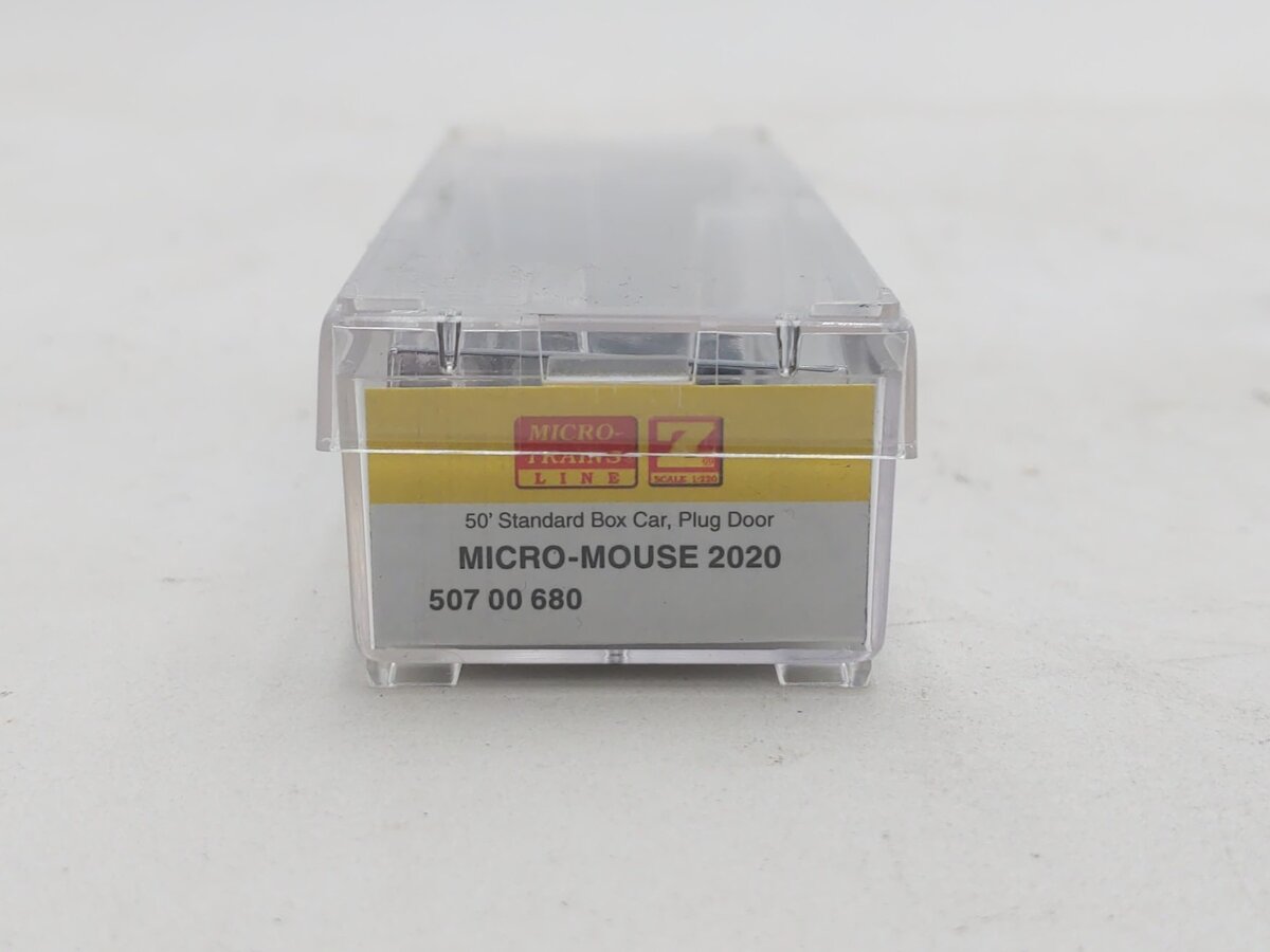 Micro-Trains 50700680 Z 2020 Micro-Mouse 50’ Standard Boxcar