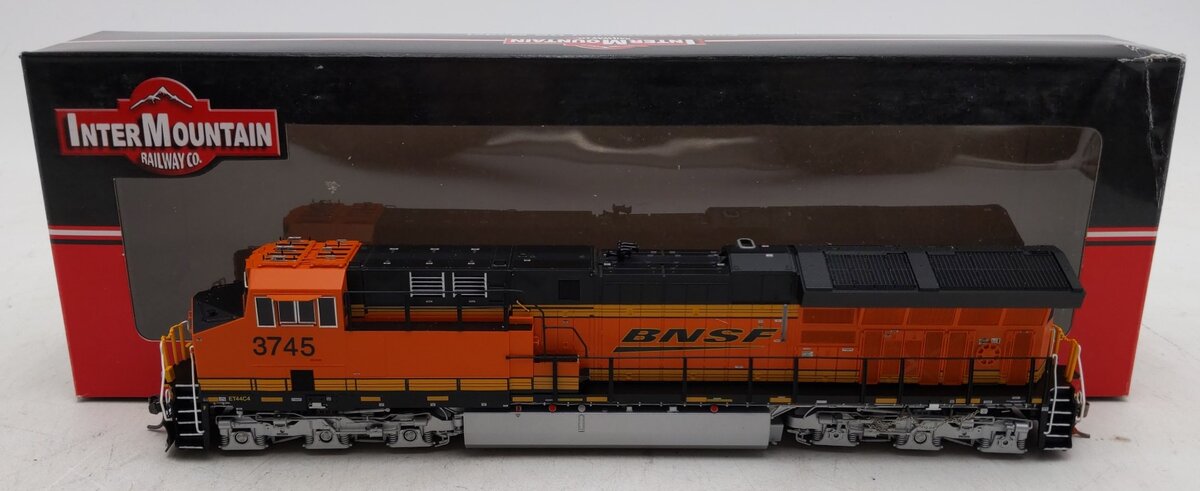 InterMountain 497101s-10 HO BNSF ET44AC (ET44C4) Locomotive W/Sound #3745 LN/Box