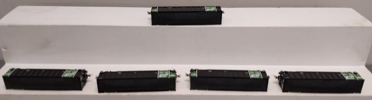 Athearn 93026 HO Scale Burlington Northern #2 BethGon Coalporter 5-Car Set LN/Box