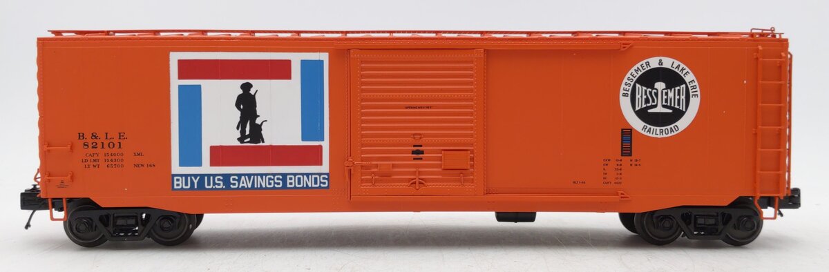 MTH 20-93667 O Bessemer & Lake Erie 50' PS-1 Boxcar w/Youngstown Door #82101