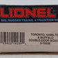 Lionel 6-19239 O Gauge Toronto, Hamilton, & Buffalo Double-Door Boxcar LN/Box