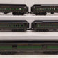 MTH 20-4099 O Reading 70' Madison Passenger Car Set (Set of 5)